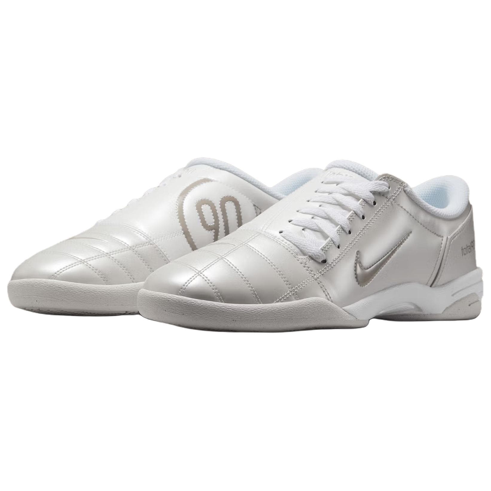 Кроссовки для футбола NIKE Total 90 III Футбольные бутсы Унисекс Серый - изображение 3