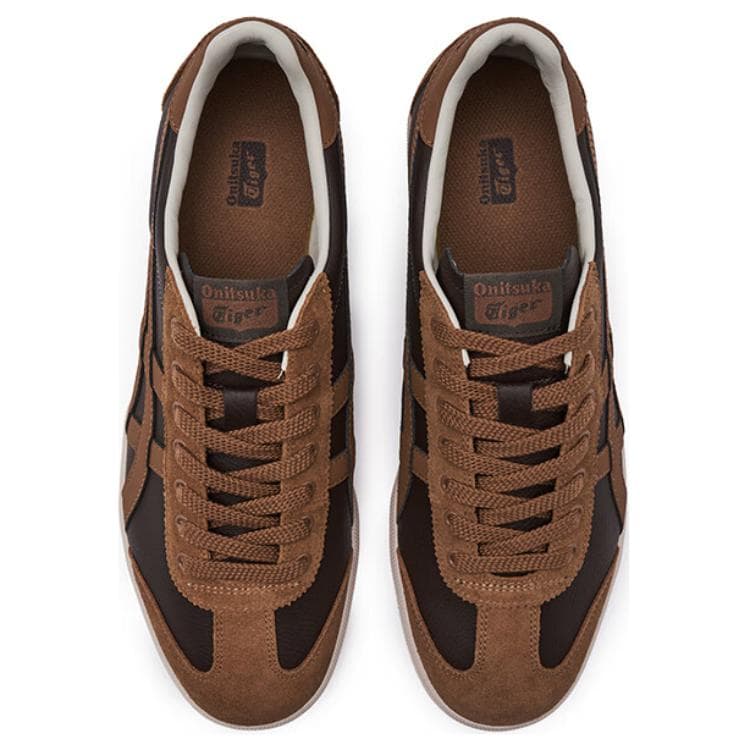 Кроссовки Onitsuka Tiger Tokuten Low Casual Обувь Унисекс Коричневый - изображение 4