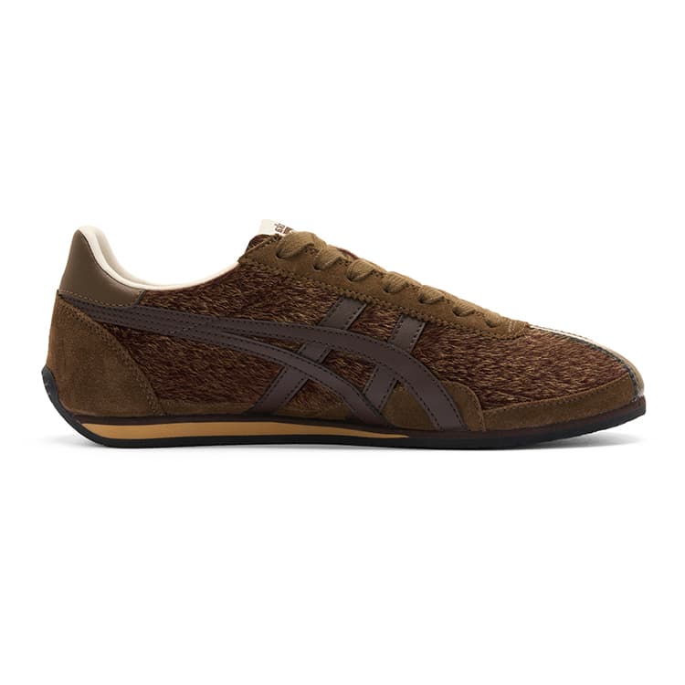Кроссовки Onitsuka Tiger Runspark Классический Винтаж Низкий Топ Повседневная Обувь Унисекс Коричневый - изображение 2