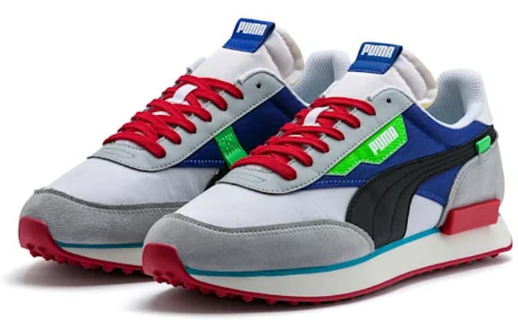 Кроссовки PUMA Future Rider Grey Blue - изображение 3