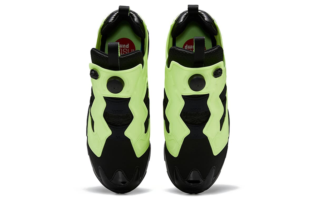 Кроссовки Reebok Instapump Fury OG Black Green - изображение 5