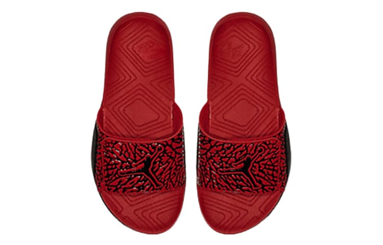 Сандалии Jordan Hydro 7 Black Red - изображение 3