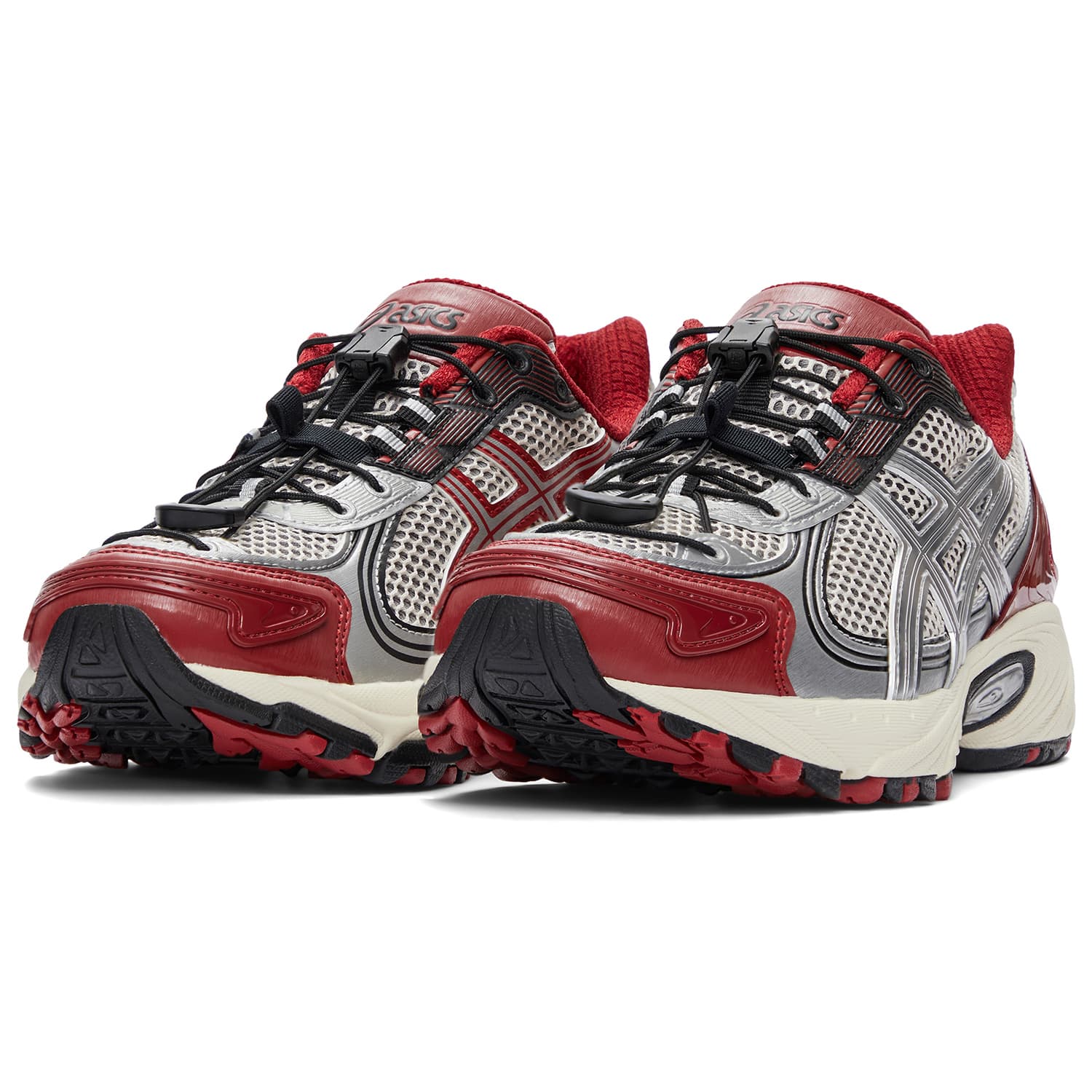 Кроссовки ASICS Gel Kahana TR V4 Низкие Кроссовки Для Повседневной Носки, Комфортные, Унисекс, Серо-красные - изображение 4