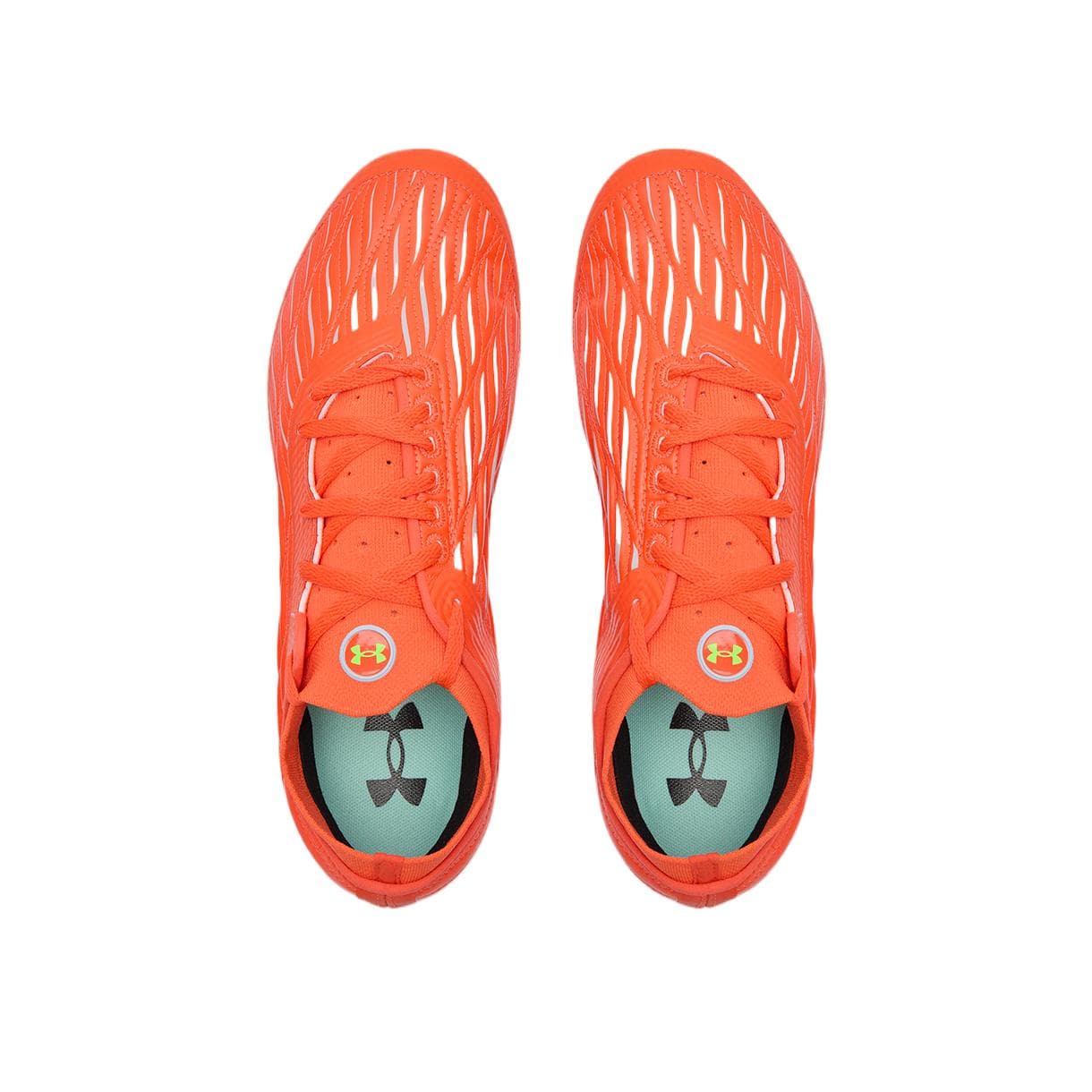 Кроссовки для футбола Under Armour MAGNETICO PRO 4 Устойчивые к истиранию Футбольные бутсы Мужские Красные - изображение 3