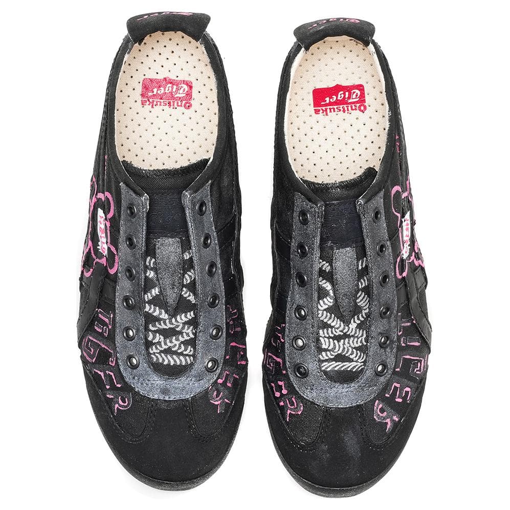 Кроссовки Onitsuka Tiger Mexico 66 Black Pink - изображение 4