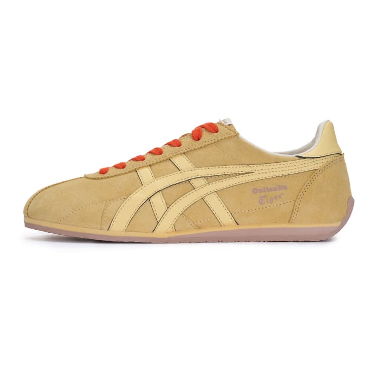 Кроссовки Onitsuka Tiger Runspark противоскользящая устойчивая к истиранию низкий верх повседневная обувь унисекс желтая - изображение 1