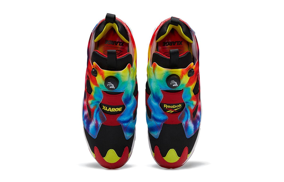 Кроссовки Xlarge x Reebok Instapump Fury OG Rainbow - изображение 5
