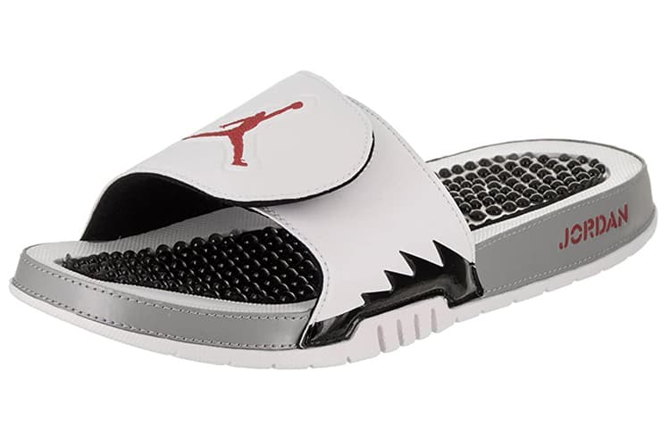 Сандалии Jordan Air Jordan 5 Slide Black White - изображение 3