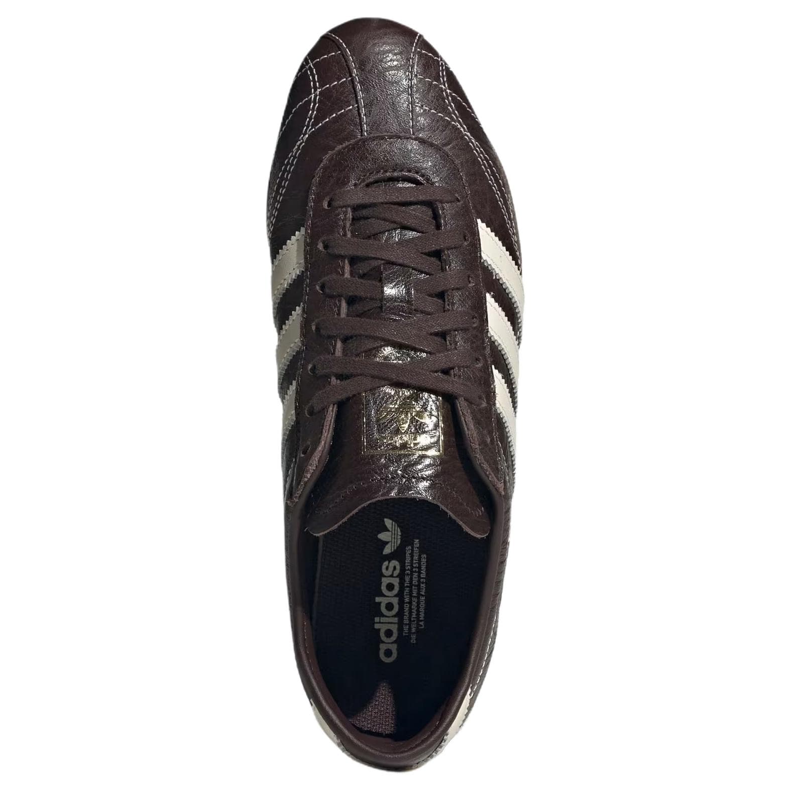 Кроссовки Adidas Originals Tokyo Low Casual Обувь Женская Темно-Коричневый Белый - изображение 5