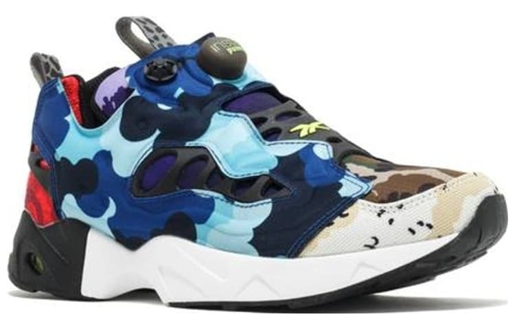 Кроссовки Reebok Instapump Fury Road CC Black Blue Red - изображение 2