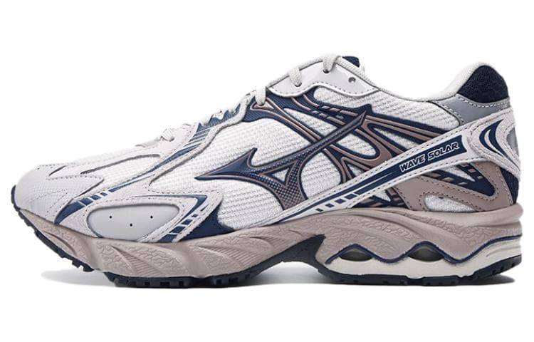 Кроссовки Mizuno Wave Solar V2 ТПУ (TPU) Низкий Топ Повседневная Обувь Унисекс Экрю - изображение 1