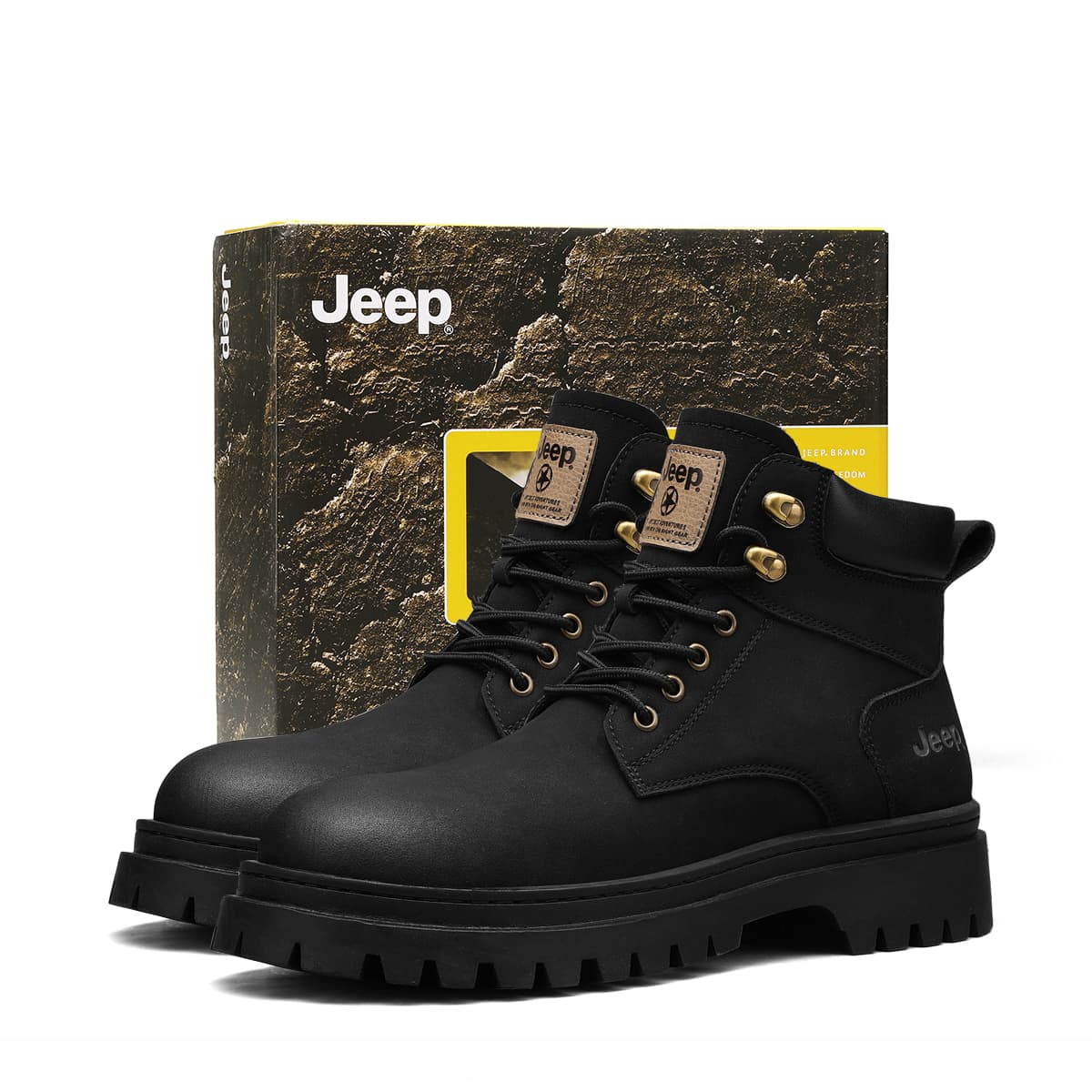 Ботинки Jeep Короткие армейские ботинки для голени MID Мужские - изображение 1
