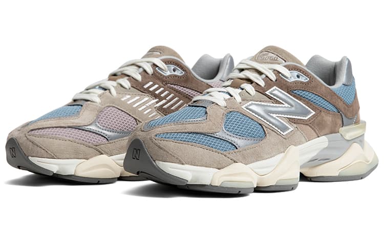 Кроссовки New Balance 9060 Brown Blue - изображение 3