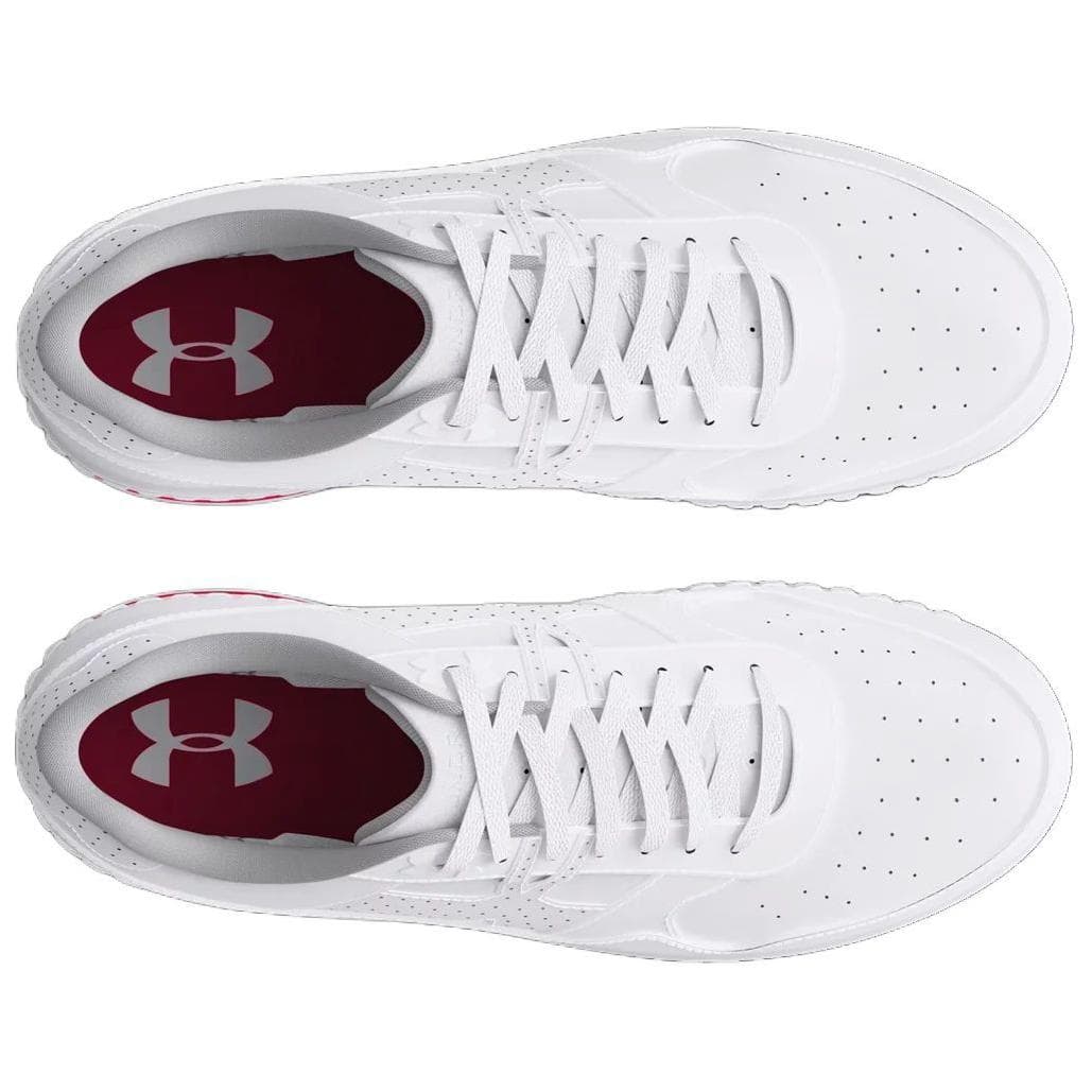 Кроссовки Under Armour Устойчивая к истиранию Низкая Повседневная Обувь Мужская Белая - изображение 4