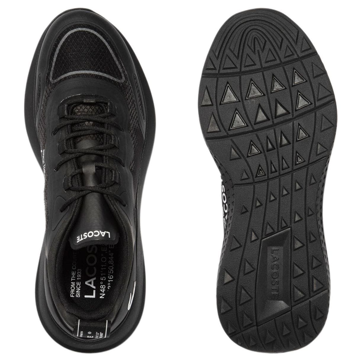 Кроссовки LACOSTE Active 4851 Low Top Повседневная Обувь Мужская Черная - изображение 6