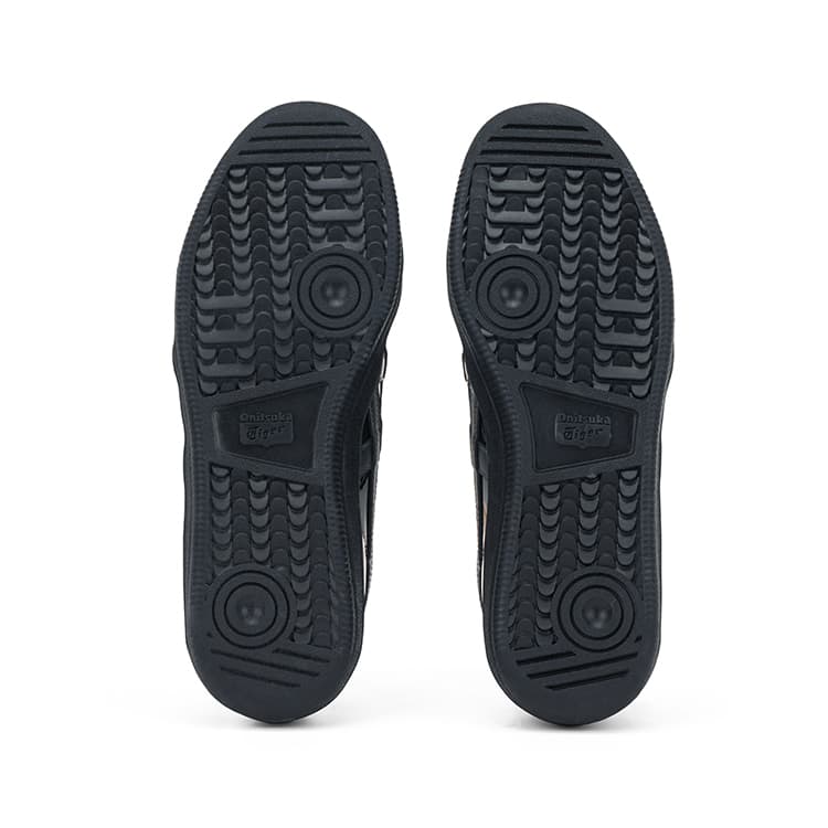 Кроссовки Onitsuka Tiger Tokuten Текстиль Кожа Низкий Верх Повседневная Обувь Унисекс Черный Серый - изображение 7