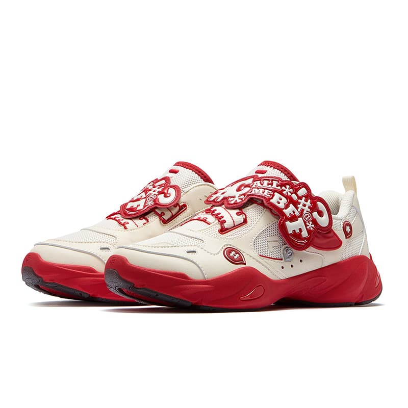 Кроссовки FILA FUSION EVA SLIM Waterdrop Shoes Черная Цветовая схема Амортизация Низкий Топ Повседневная обувь Женская - изображение 3