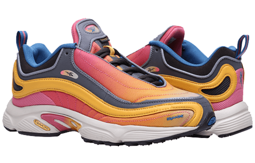 Кроссовки Reebok Daytona DMX Yellow Pink - изображение 3