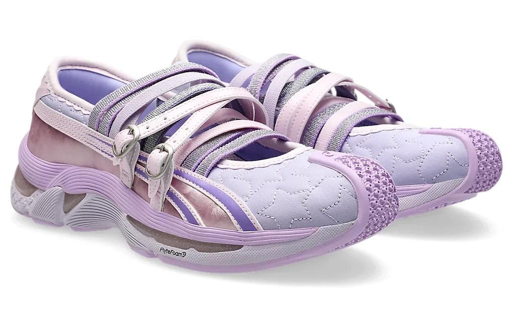 Кроссовки KIKO KOSTADINOV X MARC JACOBS x Asics Гель Lokros Low Топ Повседневная обувь Женская Фиолетово-розовая - изображение 3