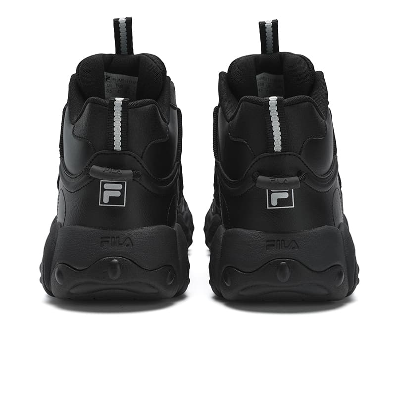 Кроссовки FILA Износостойкий и Легкий MID Топ Повседневная Обувь Женская Черная - изображение 4