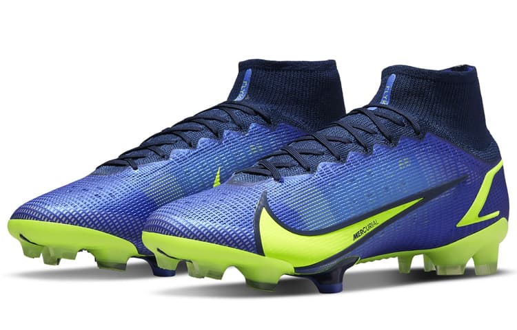 Кроссовки для футбола Nike Mercurial Superfly 8 Elite FG Blue - изображение 3