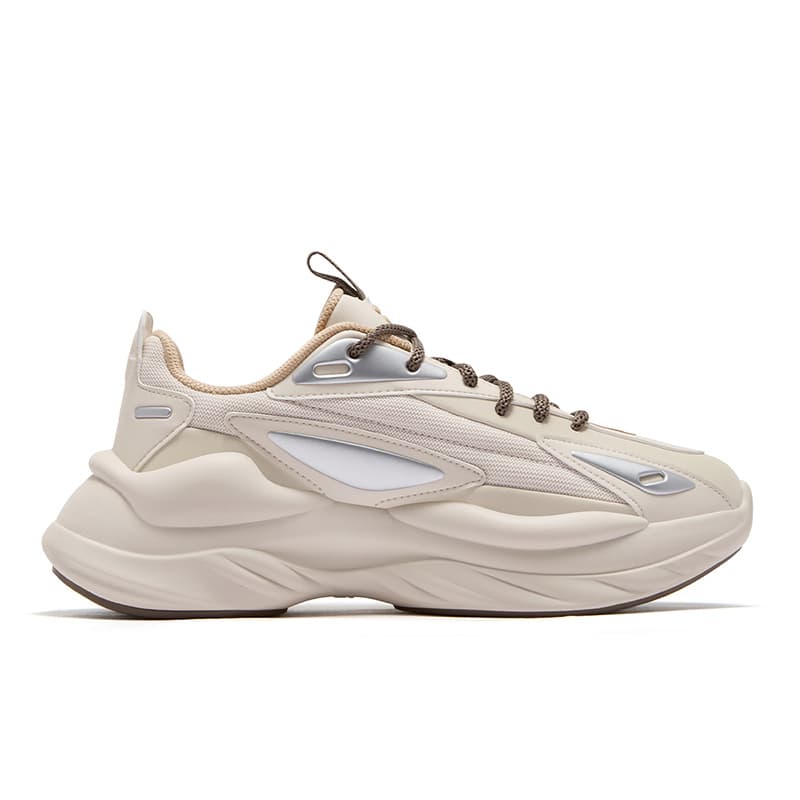 Кроссовки FILA FUSION BUZZARD Meteorite Shoes Текстиль Синтетическая кожа Низкий верх Повседневная обувь Мужская Латте коричневый - изображение 2