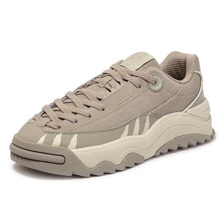 Кроссовки 361° Dinosaur Shoes противоскользящие устойчивые к истиранию низкий верх повседневная обувь мужская цвет сланцево-серый - изображение 2