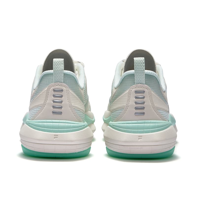 Кроссовки FILA FUSION RAY V Radiation 5 Текстиль Синтетическая кожа Низкий топ Повседневная обувь Женская Зеленый Белый - изображение 4
