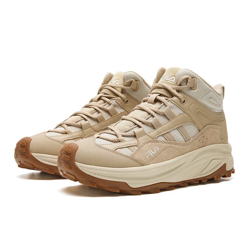 Кроссовки FILA Trek 2 MID We Светлячок Обувь 2 С флисовой подкладкой Модный минималистский стиль Спортивная Удобная Универсальная - изображение 3
