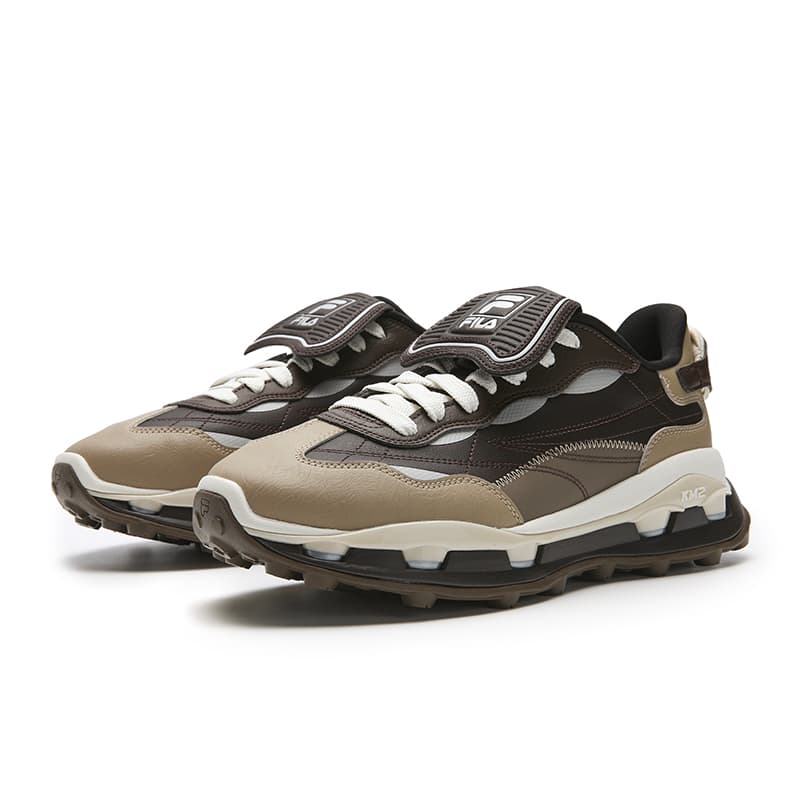 Кроссовки FILA KM2 Low Топ Повседневная обувь Мужская Кофейно-коричневый - изображение 3