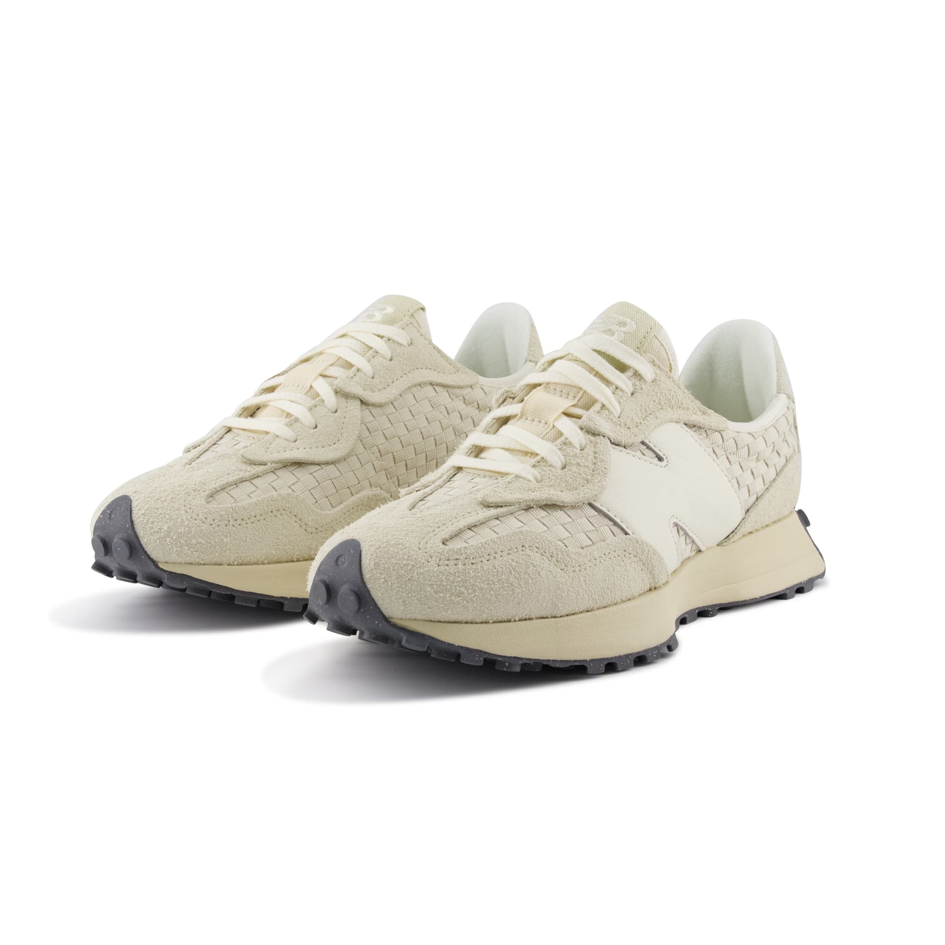 Кроссовки New Balance NB 327 Удобная Устойчивая к истиранию Низкая Повседневная Обувь Унисекс Светло-Желтая - изображение 3