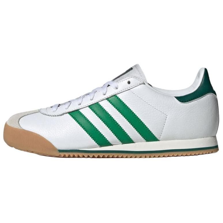 Кроссовки Adidas Originals Country OG Противоскользящая Устойчивая к истиранию Низкий Топ Повседневная Обувь Мужская Белая Зеленая - изображение 1
