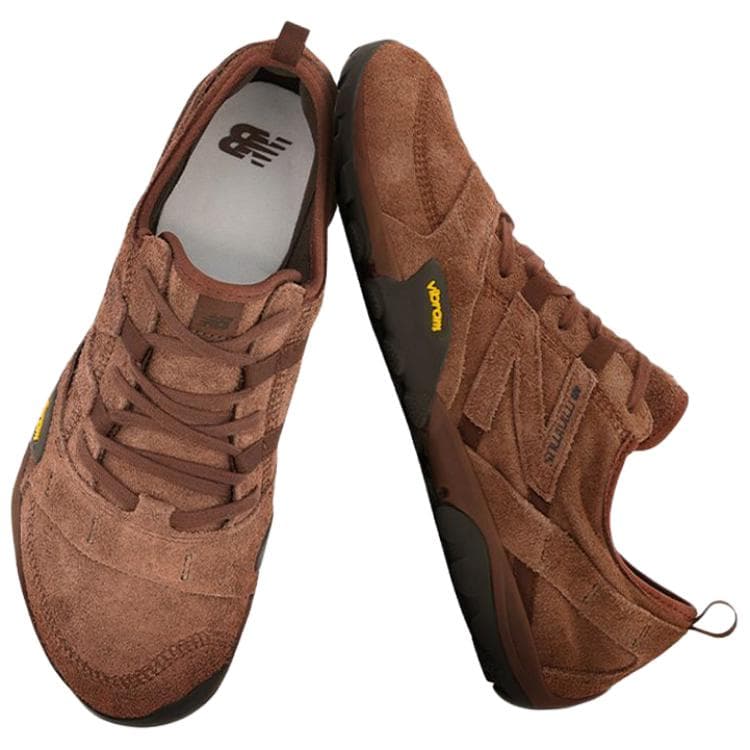 Кроссовки New Balance MT10 Дышащий Низкий Топ Повседневная Обувь Унисекс Коричневый Рассмотрите 0,5 Размер Больше - изображение 2