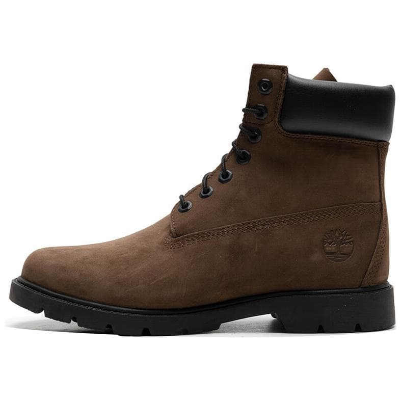 Ботинки уличные Timberland Classic 6 Inch Короткие Армейские Ботинки Унисекс Темно-Коричневый - изображение 1