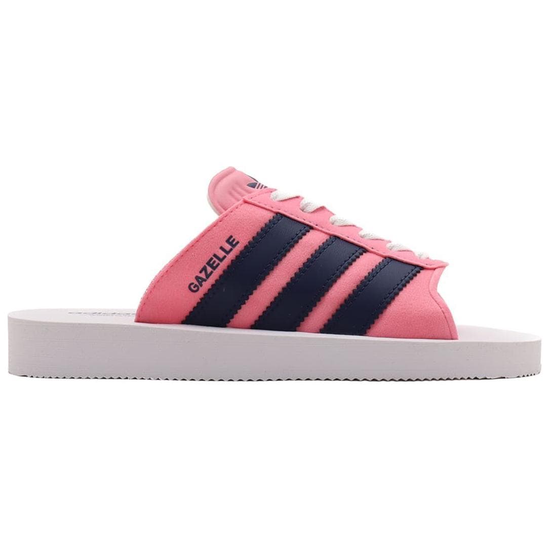 Сандалии Adidas Originals Gazelle Abrasion Resistant Шлепанцы Женские Розовые - изображение 2