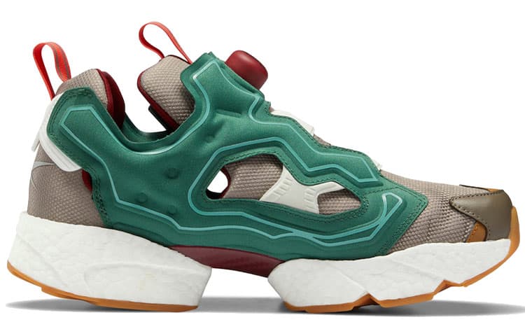Кроссовки Billionaire Boys Club x Reebok Instapump Fury Brown Green - изображение 2