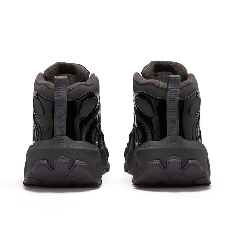 Кроссовки FILA FUSION exocet ii Универсальный MID Топ Повседневная обувь Мужской Черно-серый - изображение 4