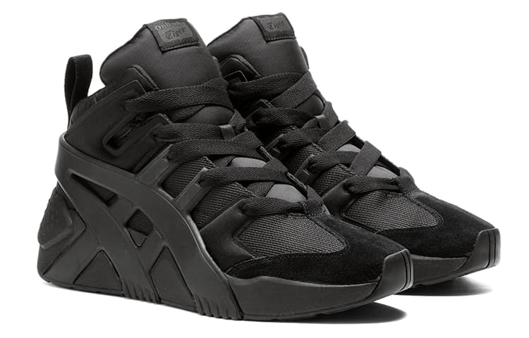 Кроссовки Onitsuka Tiger Big Logo Trainer Puffed Black - изображение 3