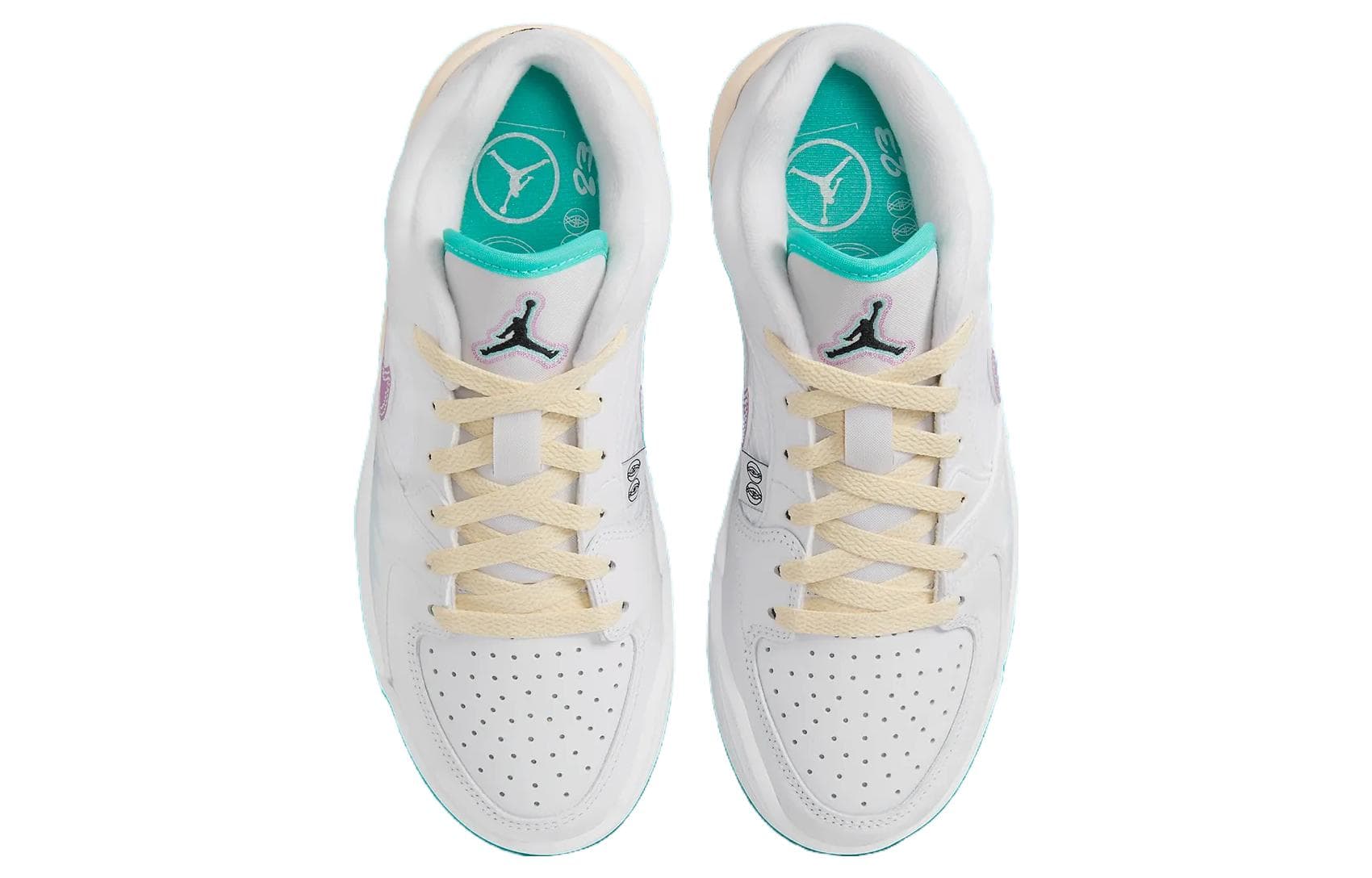 Кроссовки Jordan Stadium 90 White Yellow Purple - изображение 4
