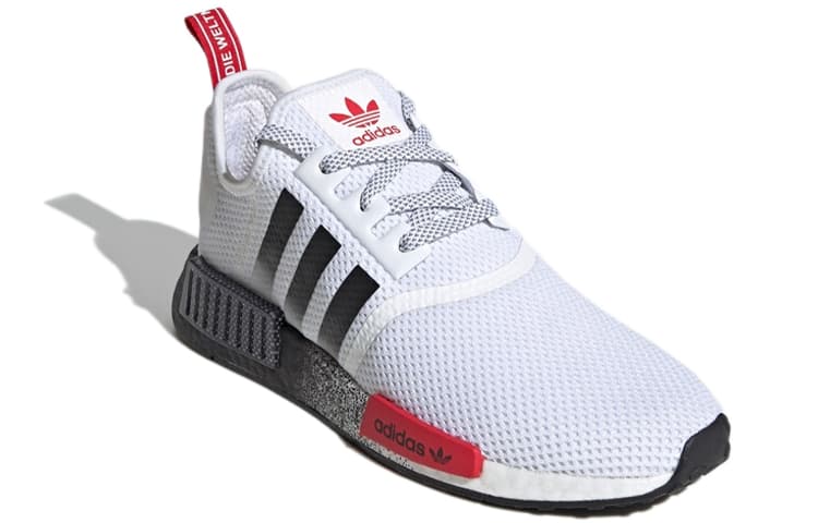 Кроссовки adidas NMD_R1 White Red Black - изображение 3