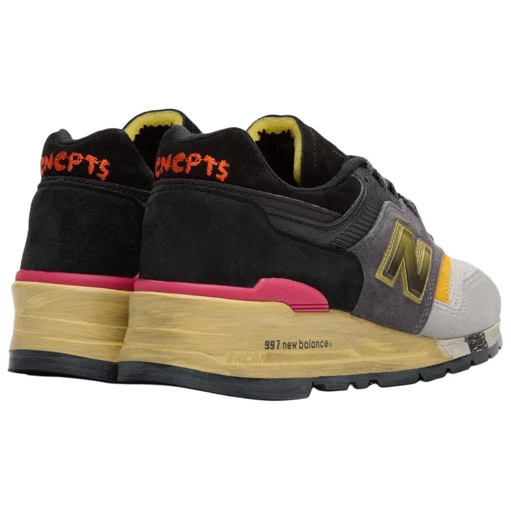 Кроссовки для бега CNCPTS X X New Balance NB 997 Беговые кроссовки Мужские Синий Черный - изображение 4