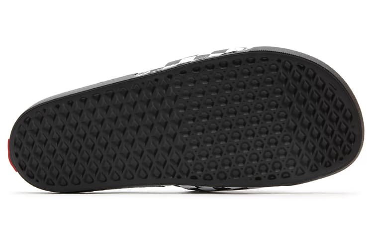 Сандалии Vans La Costa Slide-On Black White - изображение 5