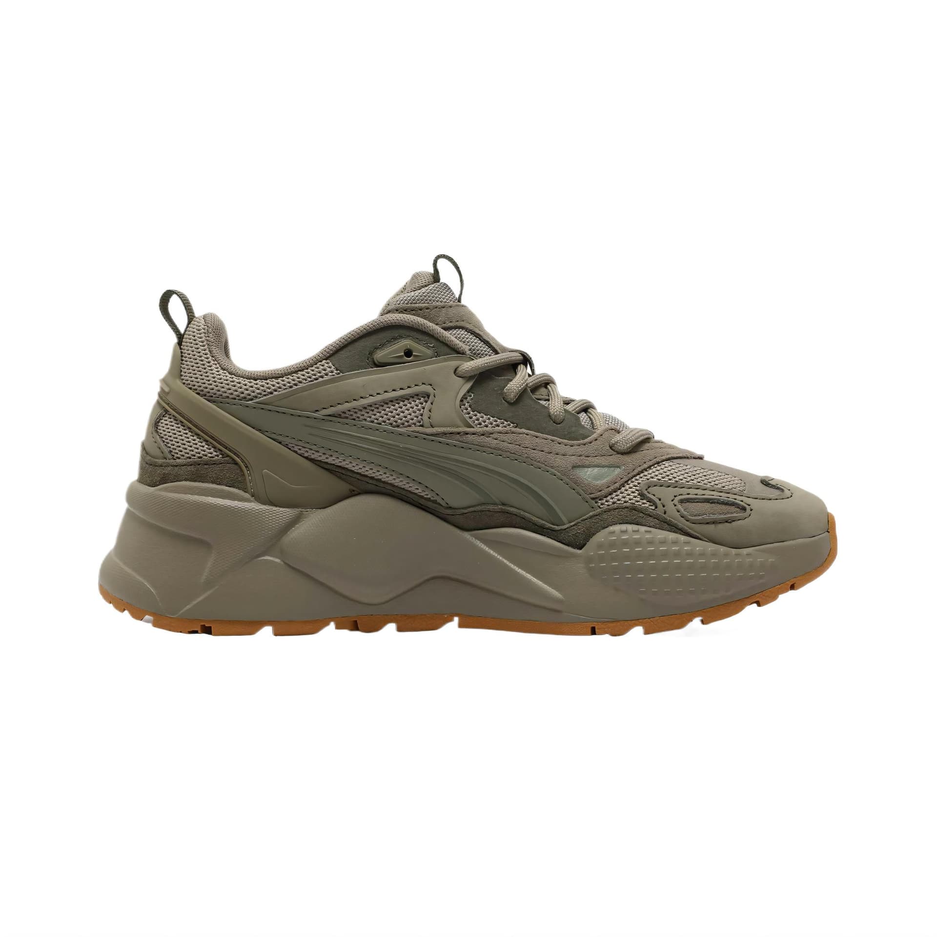 Кроссовки PUMA Износостойкая и Легкая Низкая Повседневная Обувь Унисекс Зеленая - изображение 2