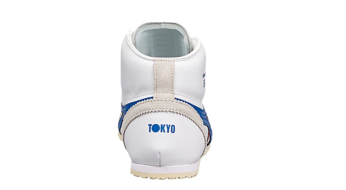 Кроссовки Onitsuka Tiger Mexico Mid Runner Blue White - изображение 4