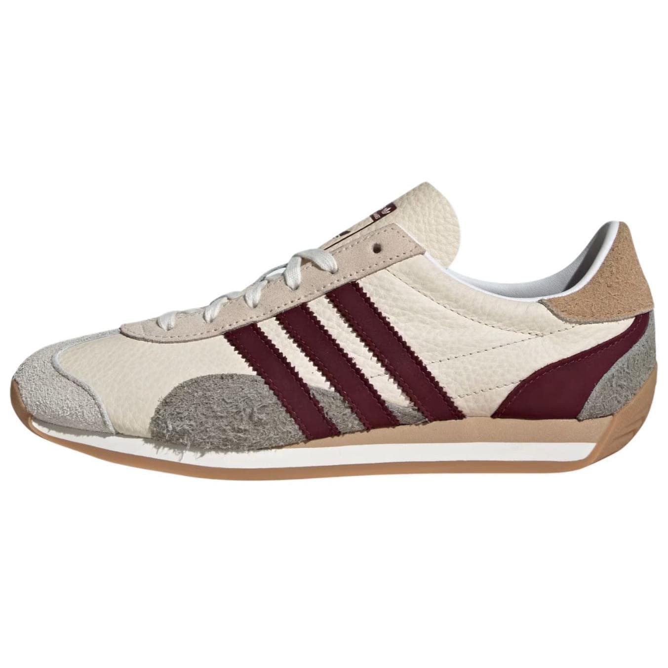 Кроссовки Adidas Originals Country OG Кожа Low Топ Повседневная обувь Женские Бежевый - изображение 1