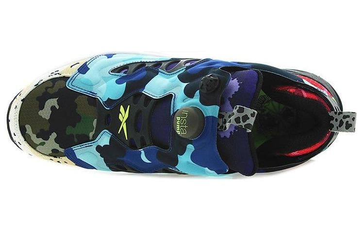 Кроссовки Reebok Instapump Fury Road CC Black Blue Red - изображение 4
