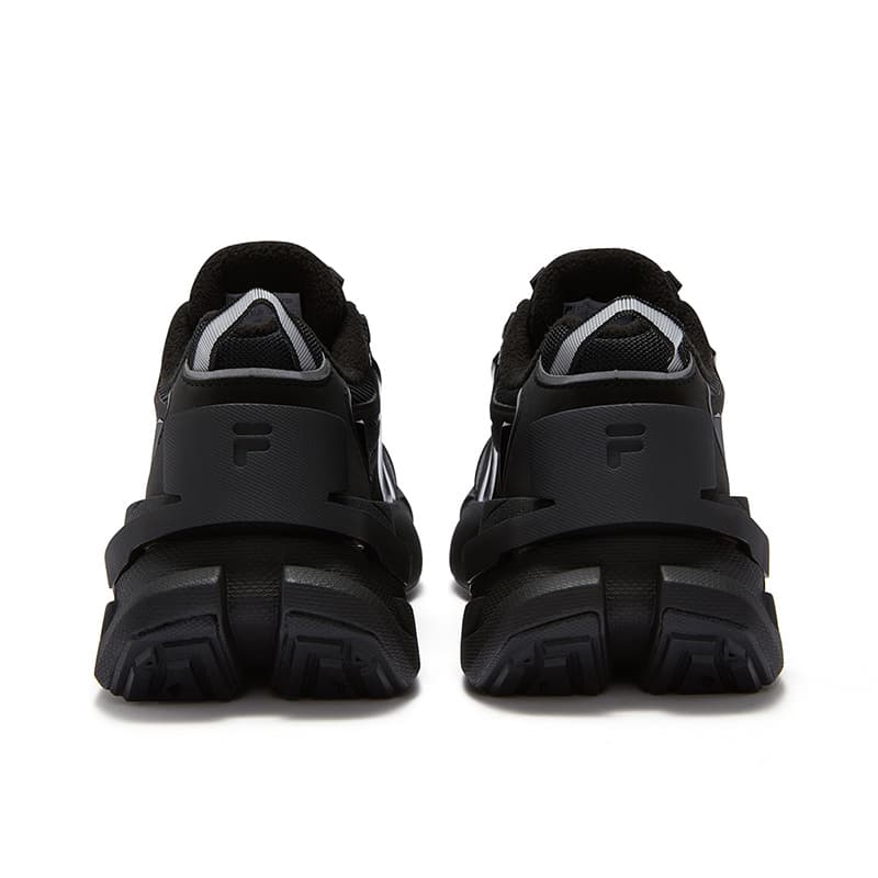 Кроссовки FILA FUSION Ti 22 Устойчивый к истиранию Низкий Топ Повседневная Обувь Женская Черная - изображение 4