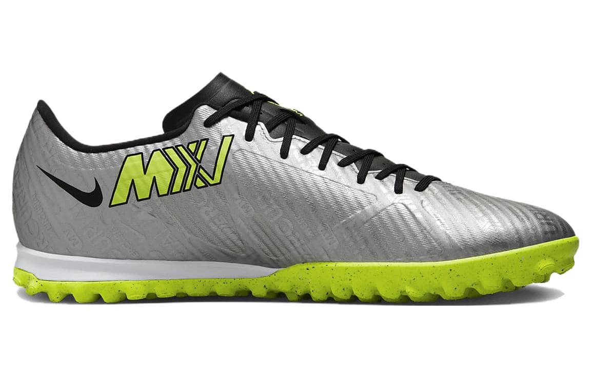 Кроссовки для футбола Nike Air Zoom Vapor 15 Academy TF Silver Green - изображение 2