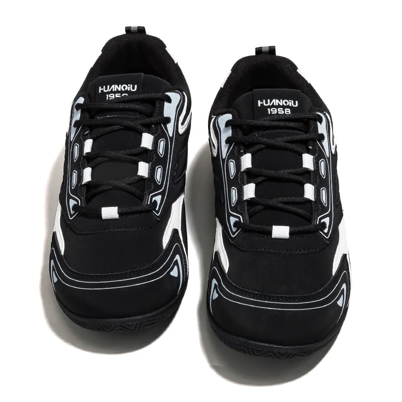 Кроссовки HUANQIU Black White Sneakers - изображение 3