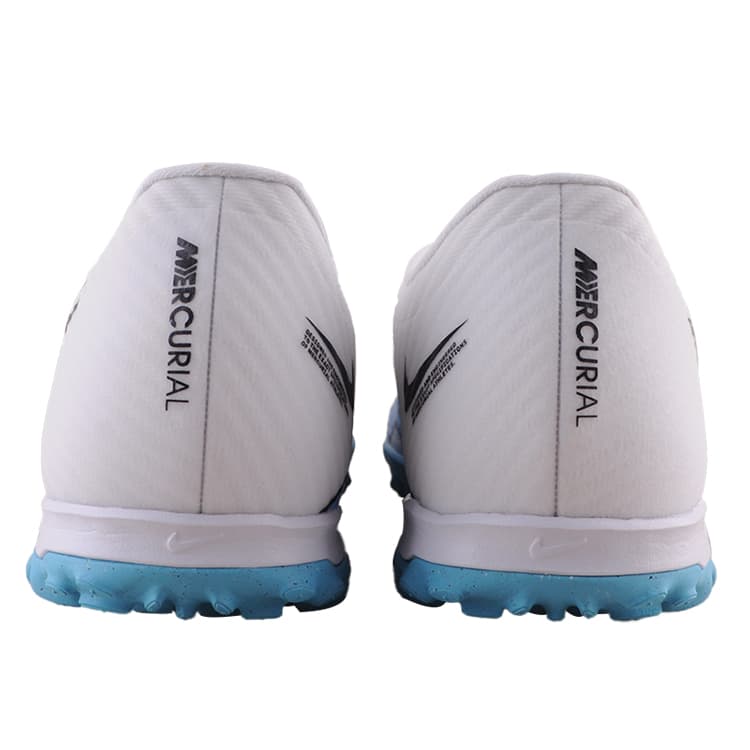 Кроссовки для футбола Nike Air Zoom Vapor 15 Academy TF White Blue - изображение 4